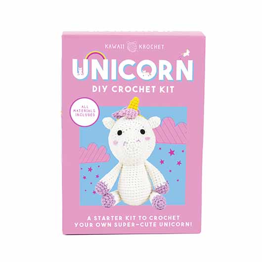 Diy crochet kit unicorn from gift republic